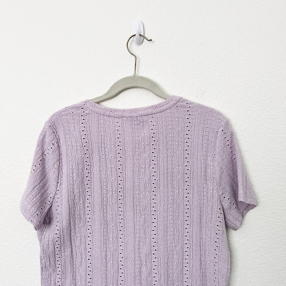 Lavender Short Sleeve Tee - Picture 4 of 10